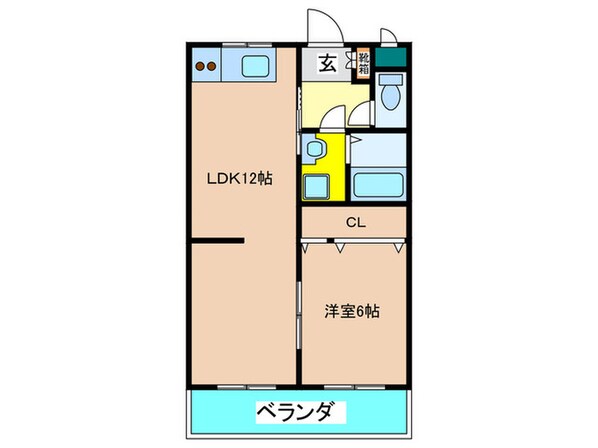 コート清風の物件間取画像